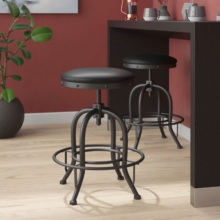 Copper Grove Nantucket Adjustable Bar Stools Set of 3 On Sale Bed Bath Beyond 20461293