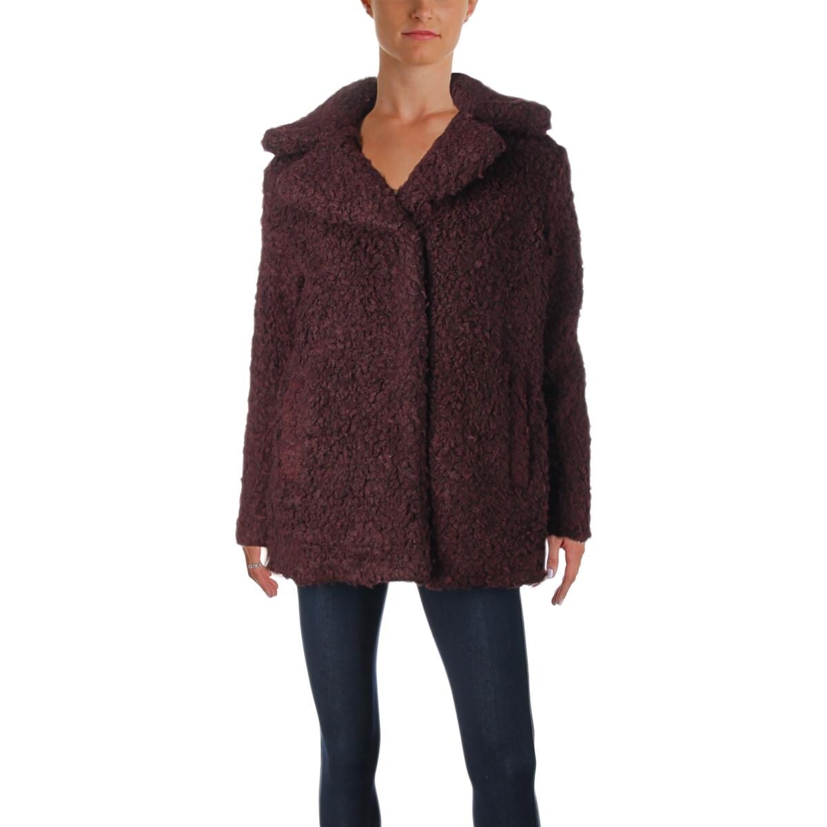 Shop Celebrity Pink Womens Juniors Faux Fur Coat Winter Warm S Overstock 24032037