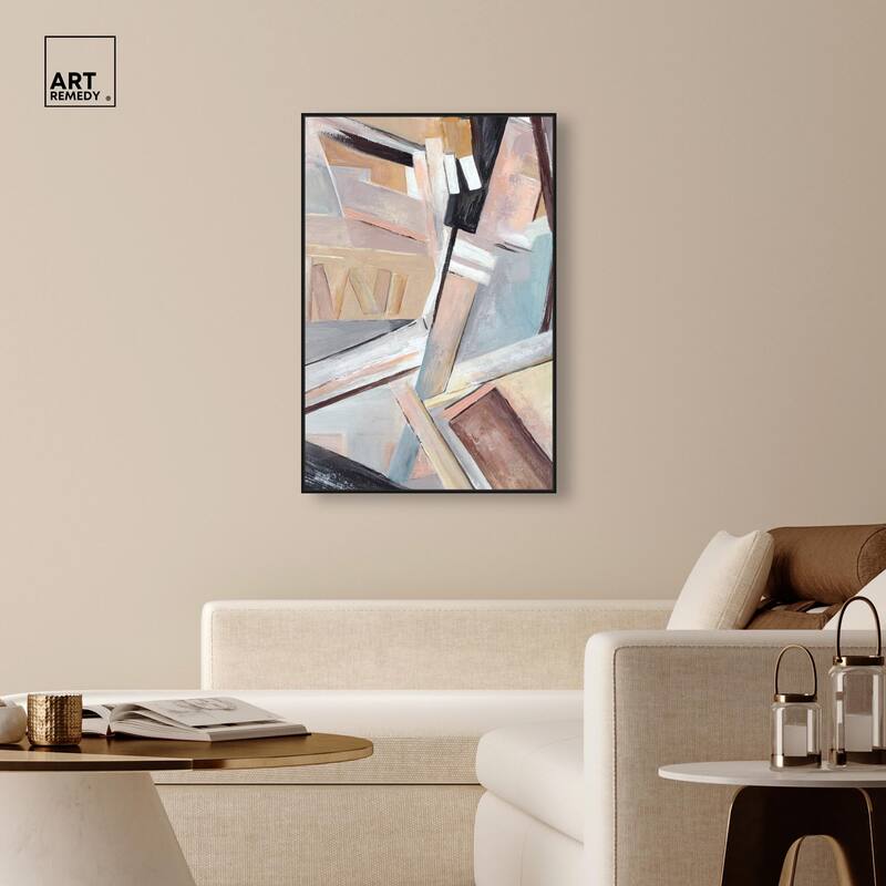 Balancing Lines II Canvas by Art Remedy
