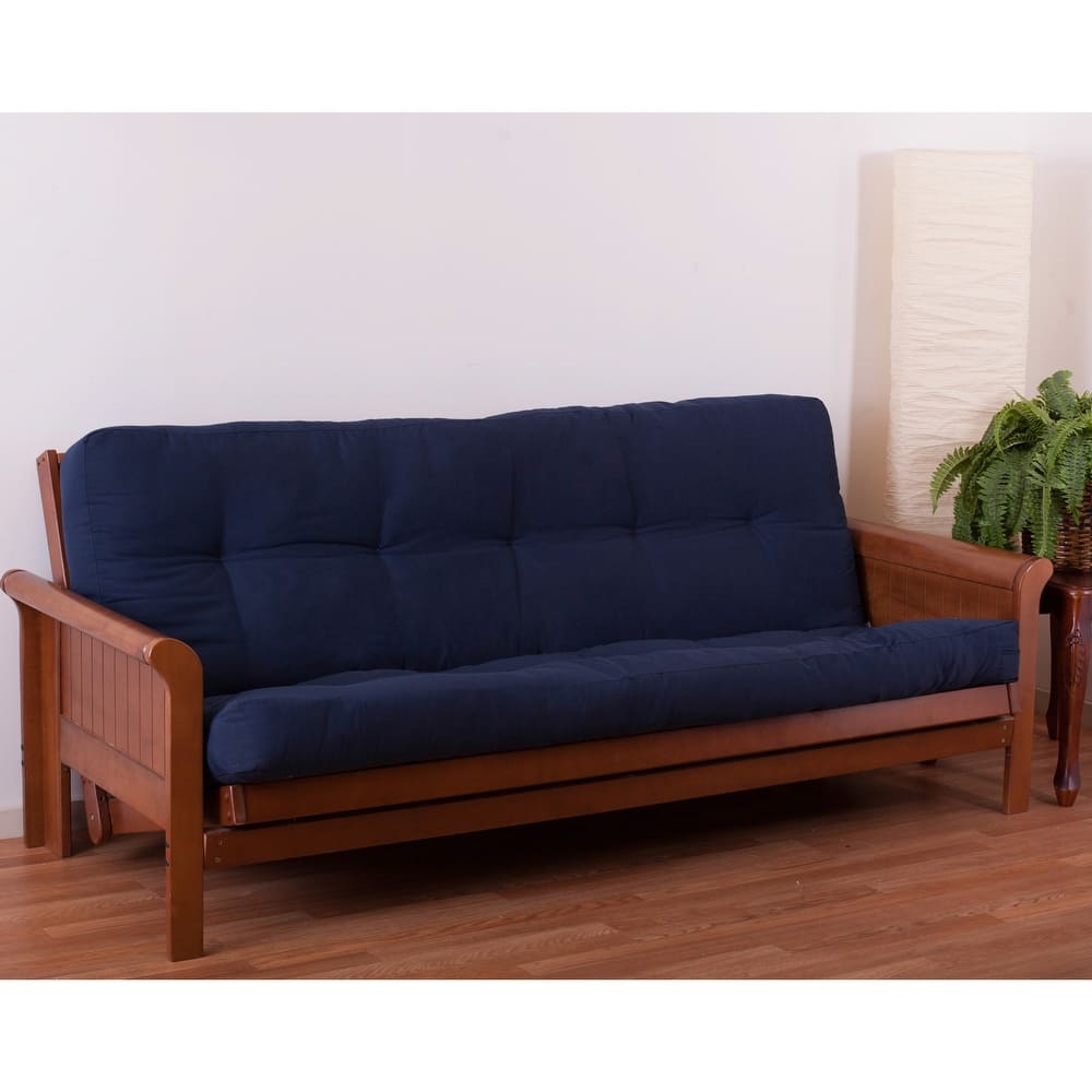 5-inch Thick Twill Full-size Futon Mattress