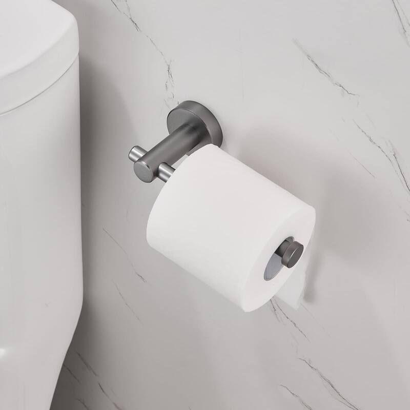 Bathroom Toilet Paper Holder Wall Mounted Toilet Roll Holder for Bathroom, Kitchen, Hotel, Washroom 1 Pack