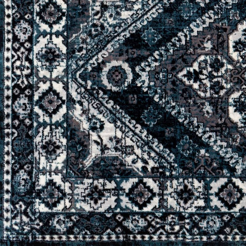 Livabliss Arundell Bohemian Medallion Area Rug
