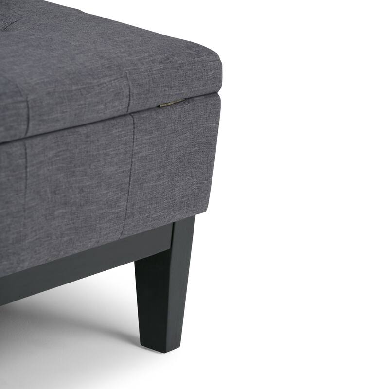 WYNDENHALL Lancaster 36-in. Wide Contemporary Square Table Ottoman