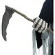 preview thumbnail 16 of 14, Haunted Hill Farm 8.5-Ft. Tall Motion-Activated Ginormous Reaper, Premium Talking Halloween Animatronic