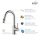 preview thumbnail 7 of 8, Single-Hole Pull-Down Kitchen Faucet with Sprayer and Magnetic Docking