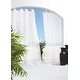 preview thumbnail 4 of 5, Escape Indoor/Outdoor Grommet Curtain Voile 54" x 108" - White
