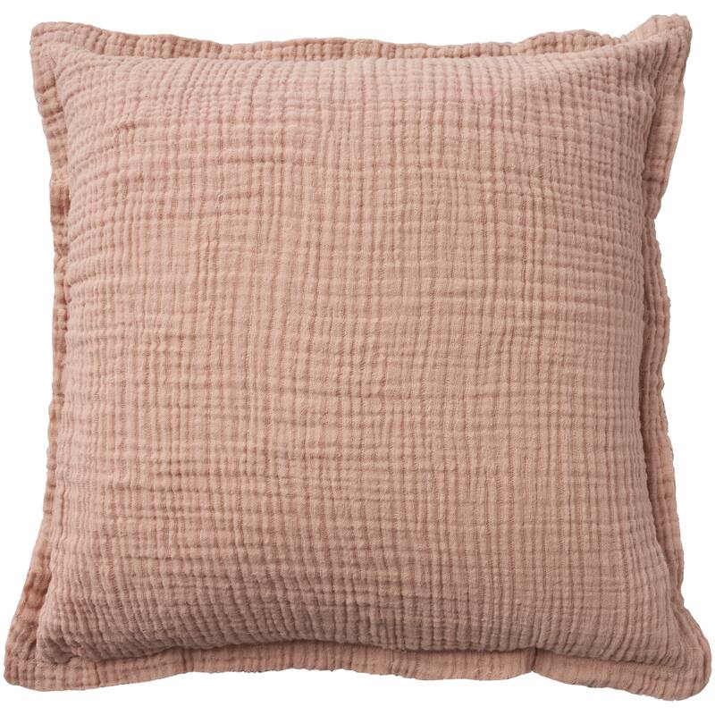 Mina Victory Sofia Solid Throw Pillow