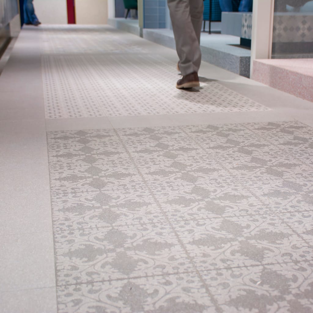 Merola Tile Farnese Molise Grafito 11-1/2" x 11-1/2" Porcelain Floor and Wall Tile