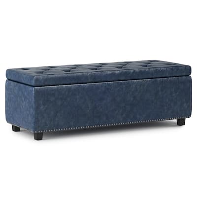 Modern Storage Ottoman for Living Room