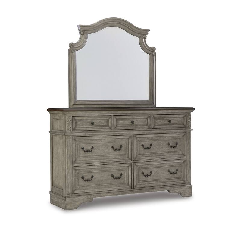 Signature Design by Ashley Lodenbay Gray/Brown Dresser and Mirror