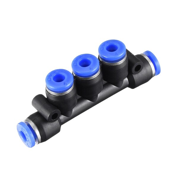 Push to Connect Fittings 4mm or5/32” OD Manifold Union Tube Fittings 5pcs - 5/32" 5pcs