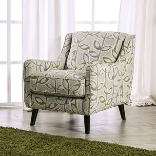 Kuli Transitional Fabric Floral Accent Chair by Furniture of America ...
