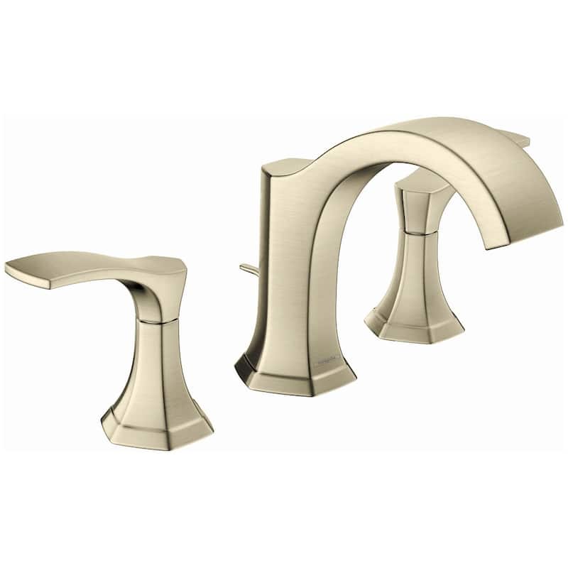 Hansgrohe Locarno 1.2 GPM Widespread Bathroom Faucet with Pop-Up Drain