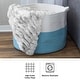 preview thumbnail 2 of 3, Extra-Large Basket - Cotton Rope Basket with Handles - Baskets for Organizing by Home-Complete