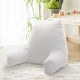 preview thumbnail 10 of 69, Cheer Collection Kids Size Reading and Backrest Pillow with Armrest White