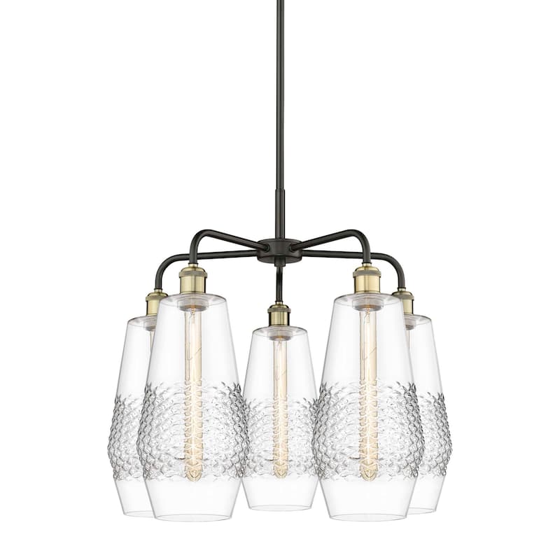 Innovations Lighting 516-5CR-22-25 Windham Chandelier Windham 5 Light