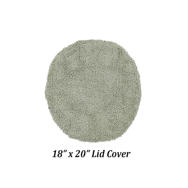 Better Trends Bath Rugs 100% Cotton Tufted Soft & Water Absorbent Bathroom Rug for Shower, Sink Bath Mats Edge Collection