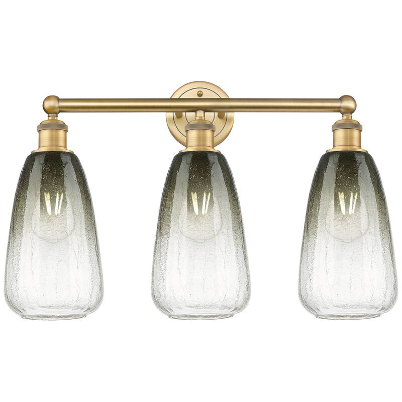 Innovations Lighting Endless Possibilities Edison - Brookhaven Almond - 3 Light 24" Bath Vanity Light