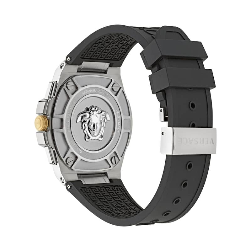 Versace Greca Extreme Chrono Silicone Watch