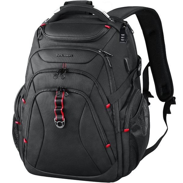 Travel Laptop Backpack 17.3 Inch XL Computer Backpack with Hard Shell Saferoom RFID Pockets Water-Repellent Business - Bed Bath & Beyond - 42714383 Travel Laptop Backpack 17.3 Inch XL Computer Backpack with Hard Shell Saferoom RFID Pockets Water-Repellent Business - Bed Bath & Beyond - 42714383