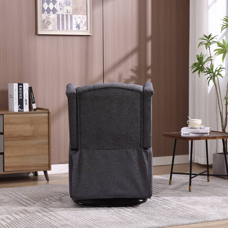 Modern Small Rocking Swivel Recliner Chair for Bedroom,Living Room Chair Home Theater Seat