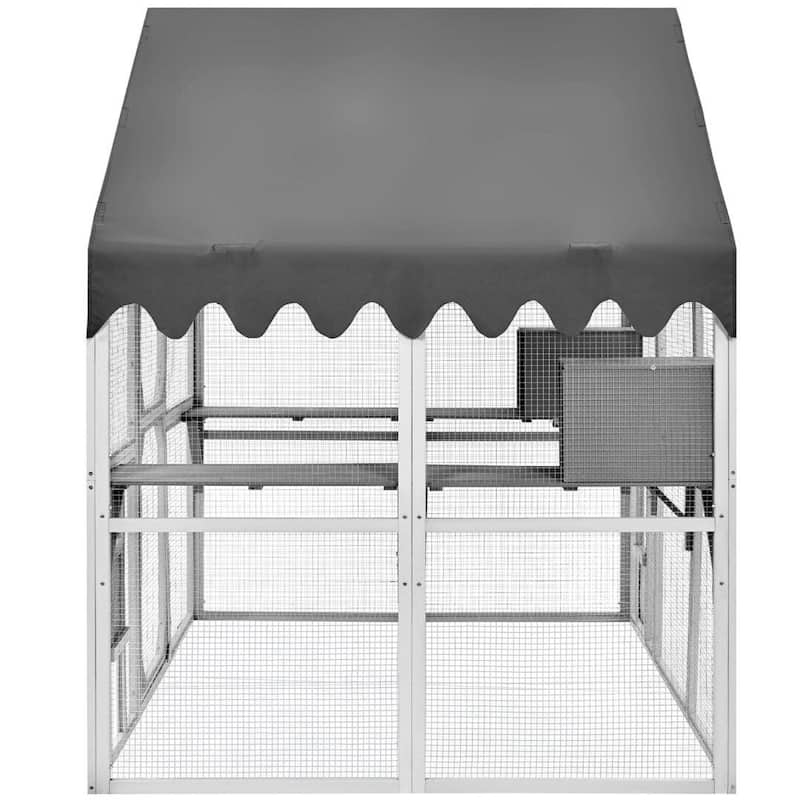 Outdoor Super Large Walk-in Cat Enclosures with Houses