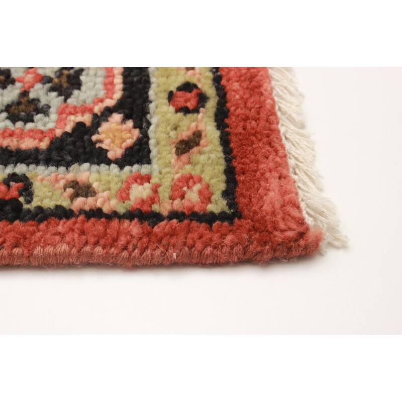 ECARPETGALLERY Hand-knotted Jules Serapi Red Wool Rug - 5'11 x 9'1