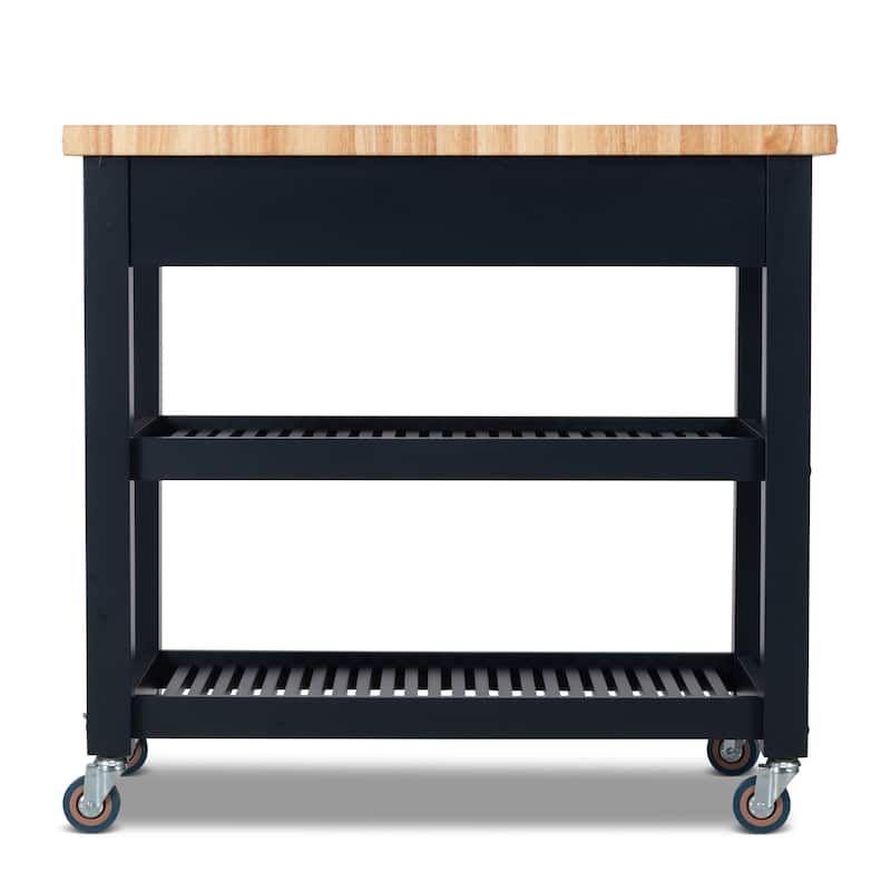 Chris & Chris Pro Chef Work Station Natural All Wood