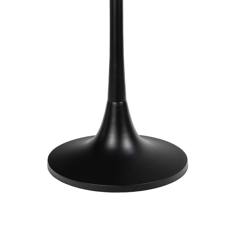 Miles 25" Modern Bohemian Metal/Resin Inlay Top End Table, by JONATHAN Y