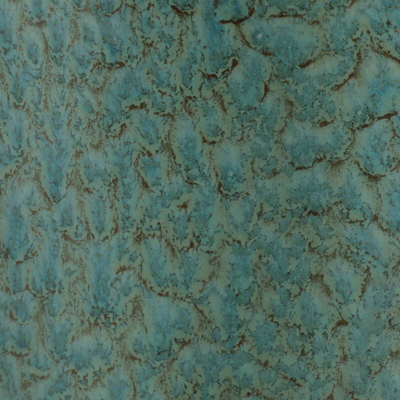 Earthenware Decorative Vase Textured Handmade Elegant Centerpiece