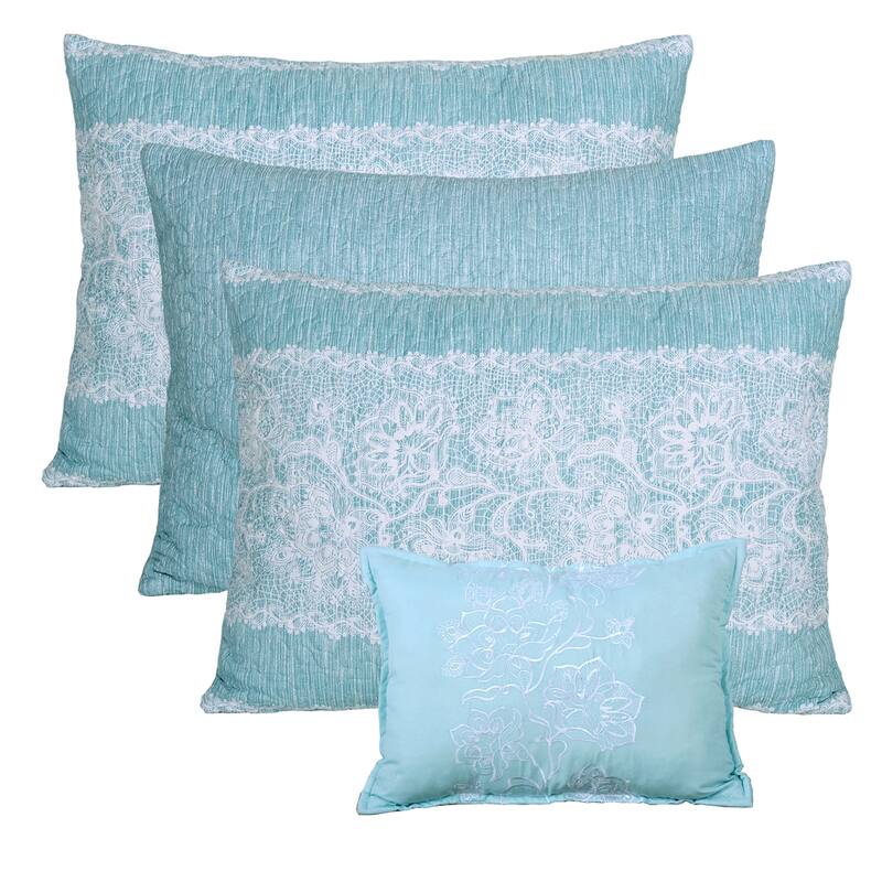 Serenta 6 Piece Cotton Blend Daybed Bedspread Coverlet Set - 75" x 39"