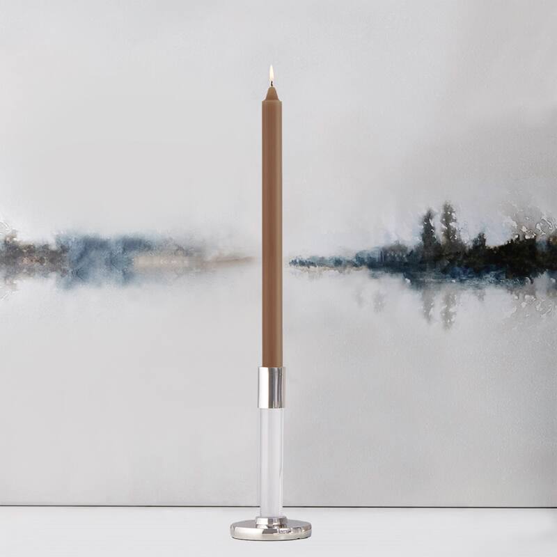 Root 12 inch Unscented Smooth Arista Taper Candles box of 12