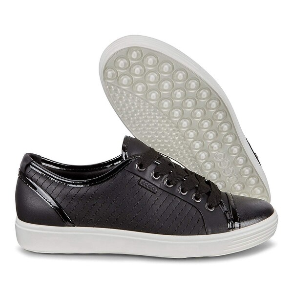 ecco soft 7 sneaker black