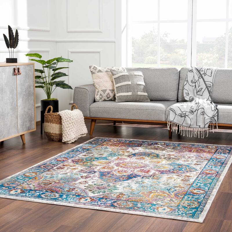 Hauteloom Mardin Oriental Persian Traditional Area Rug