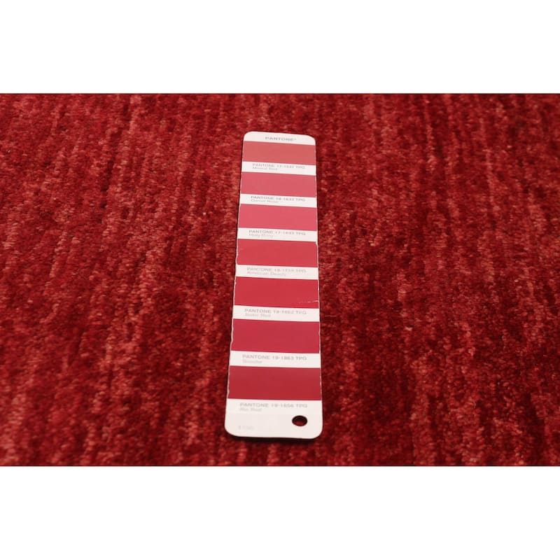 Pak Finest Gabbeh Red Rug 3'1" x 4'8" - 3'1 x 4'8