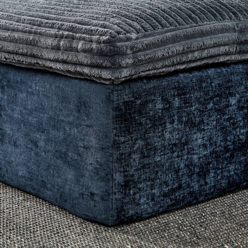 142" Modular U-Shaped Sectional Sofa, DIY Combination, No Assembly