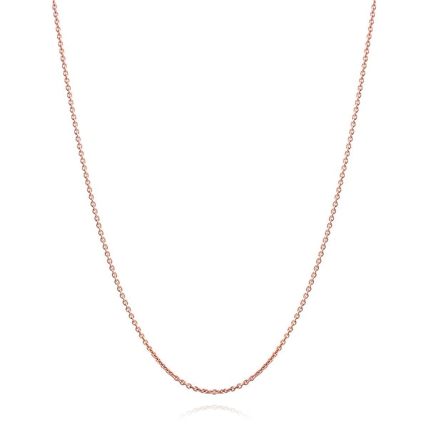 925 rose gold necklace Clearance