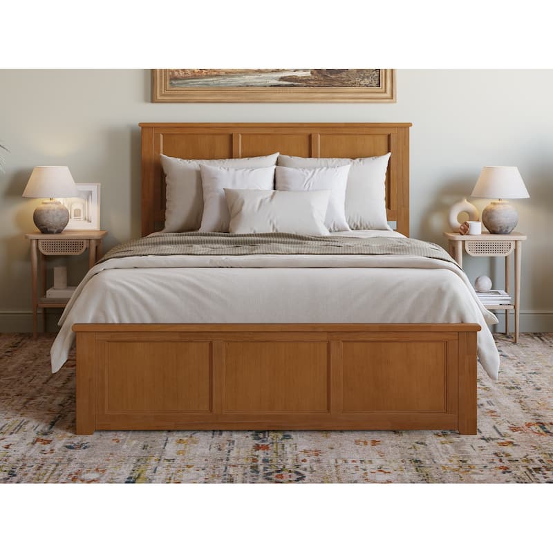 AFI, Madison Foundation Bed with Matching Footboard