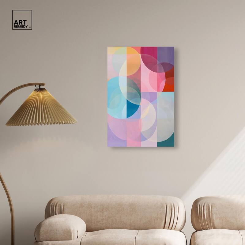 Oneiric Circles I Canvas by Art Remedy, Gallery Wrapped