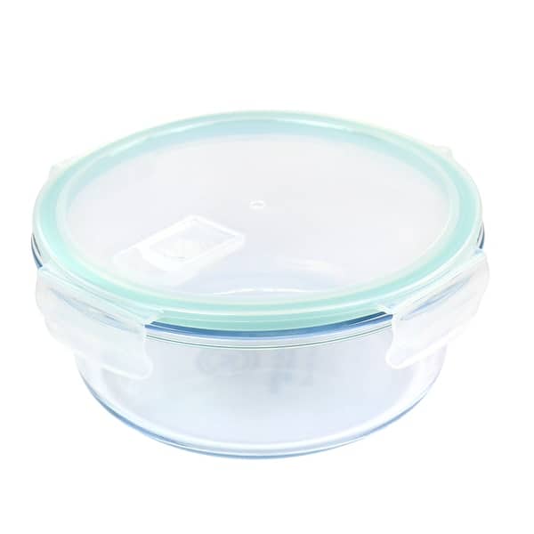 Glasslock Airtight Round Glass Storage Container (14 oz)