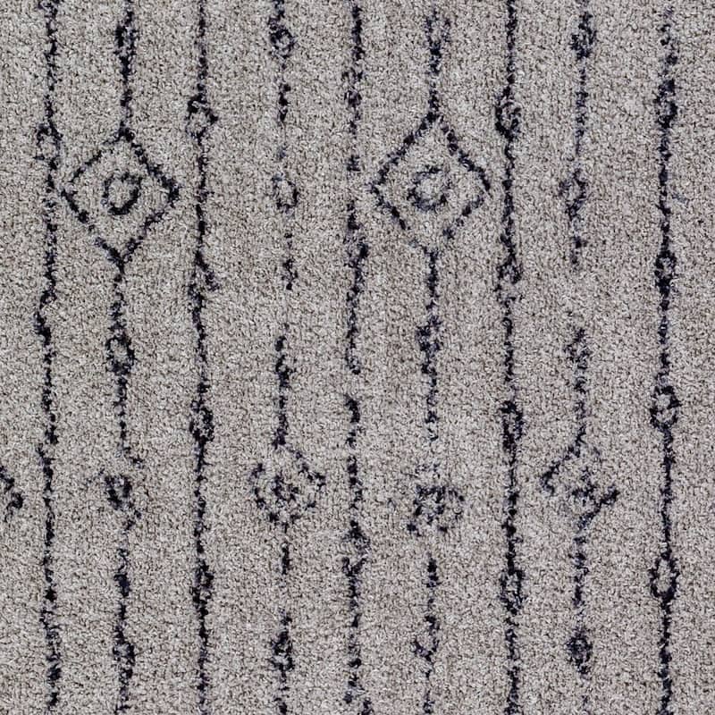 Livabliss Lykke Machine Washable Moroccan Striped Area Rug