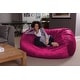 preview thumbnail 65 of 92, 6-foot Bean Bag Lounger Large Memory Foam Bag Chair Lounger