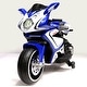preview thumbnail 8 of 17, TAMCO 12V Kids Electric Motorcycle - Safe Ride with Training Wheels and Manual Throttle