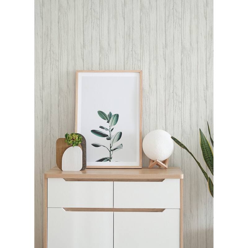 Scott Living Brixton Plank Self Adhesive Wallpaper