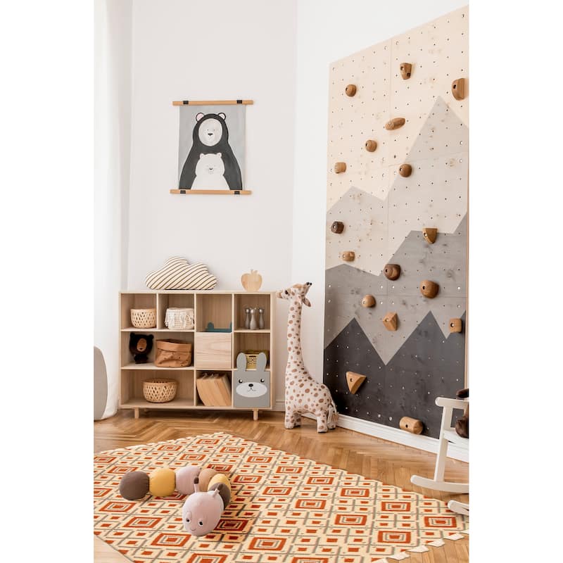 Ankara FW Cream Kilim 5'5" x 7'9" - 5'5 x 7'9