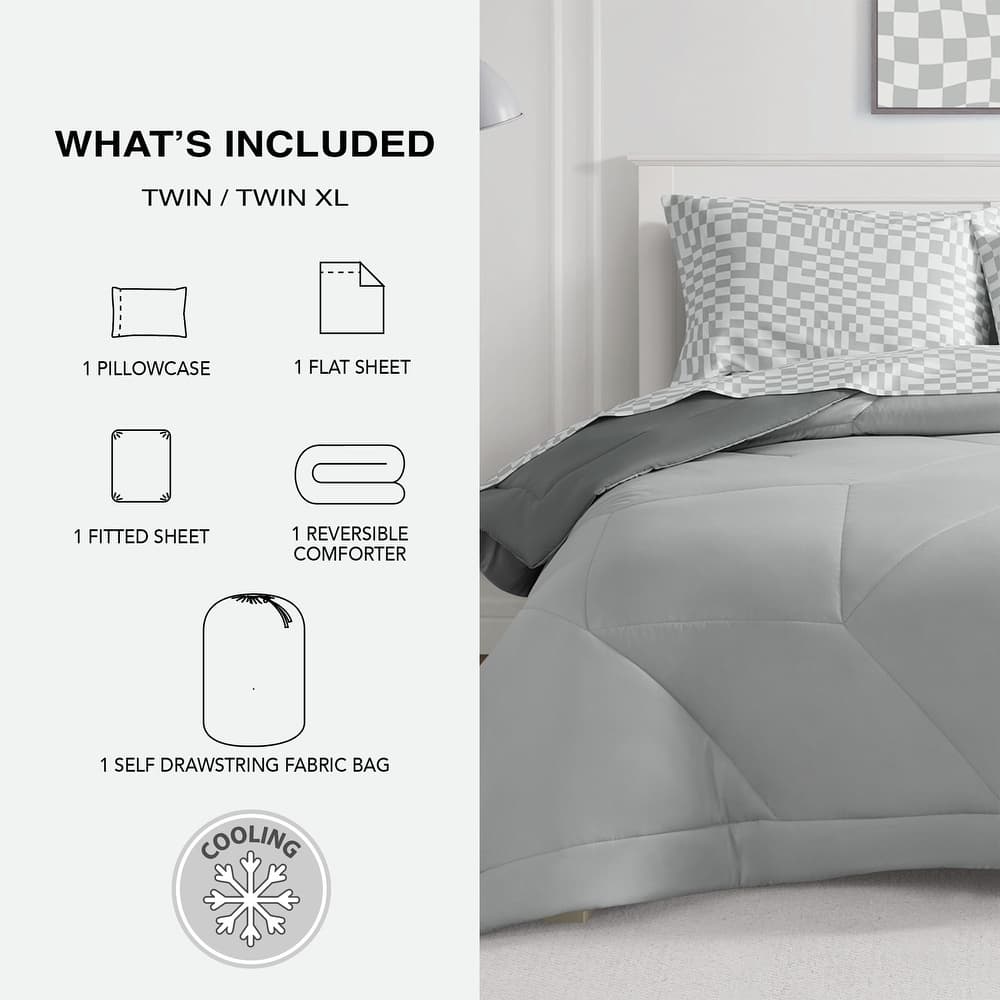 Cooling Technology 5-Piece Bed in a Bag