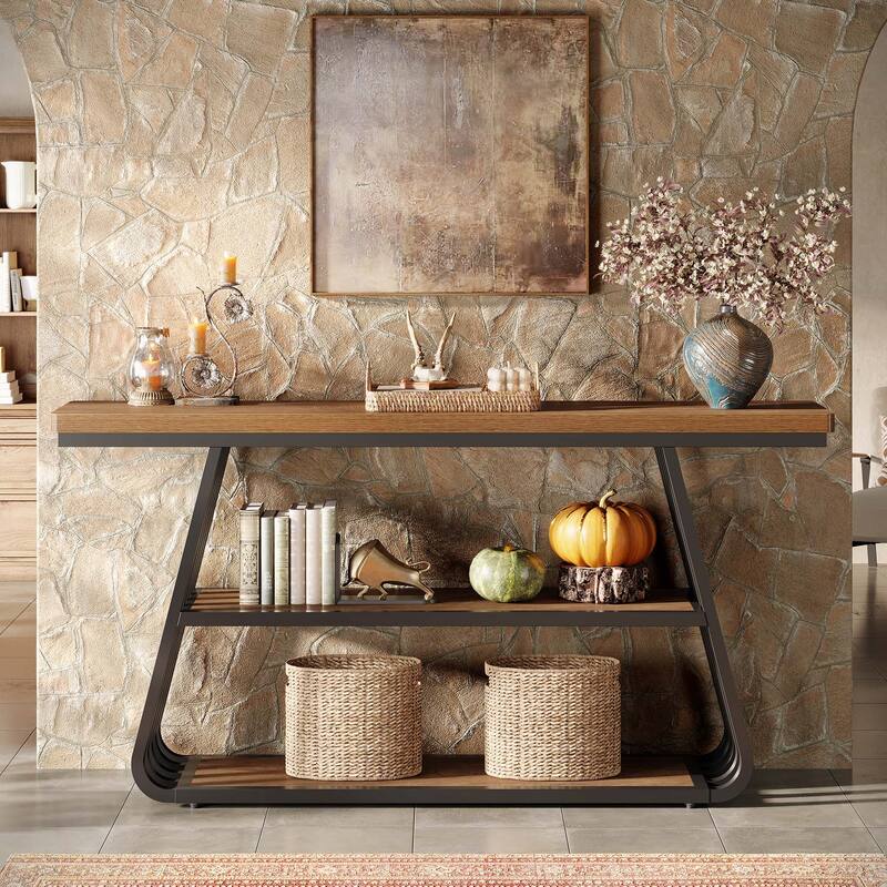Industrial Console Table