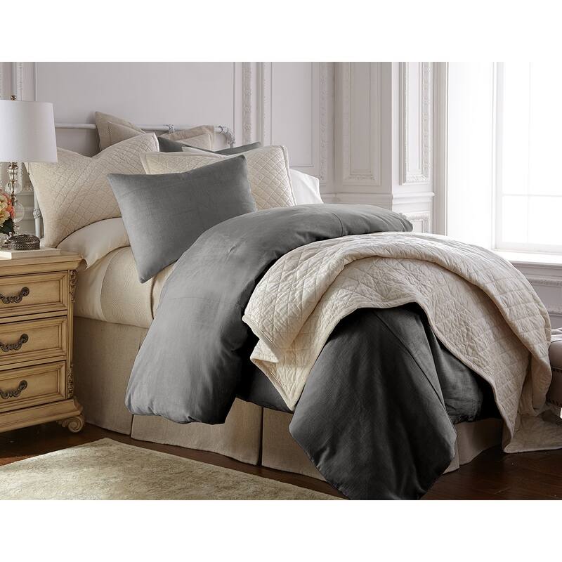 Lia, Rayon/Velvet, Sleek, Sham