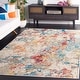 preview thumbnail 2 of 11, SAFAVIEH Monaco Stelvia Boho Abstract Rug 6'7" Square - Ivory/Multi - Square
