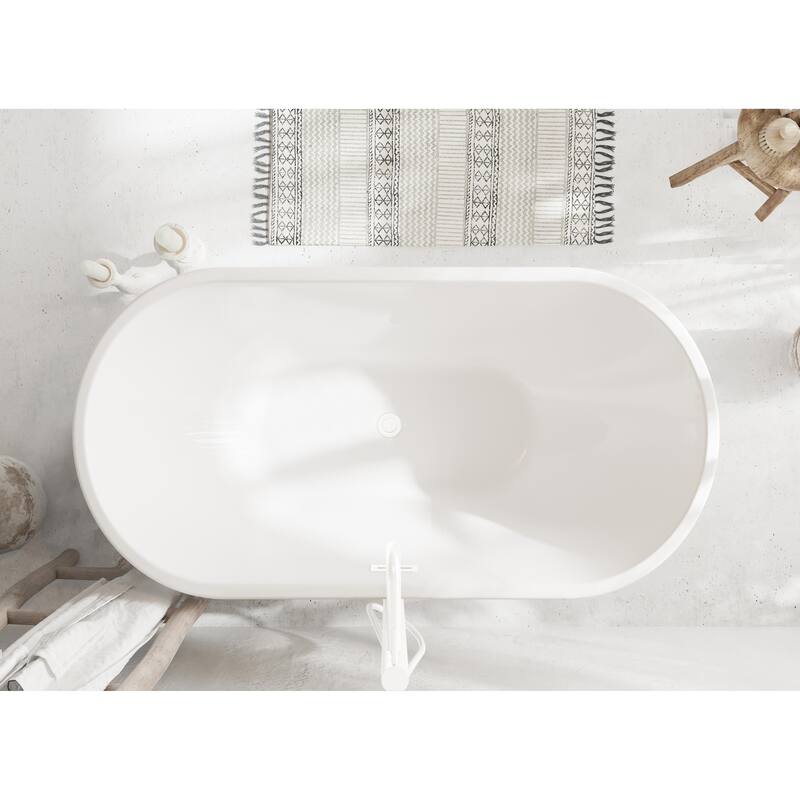 Orson Bathtub in Glossy White